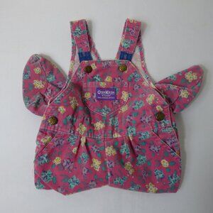 OshKosh B'gosh Pink Floral Overalls